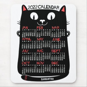 Mousepad Calendário 2022 (Consulte Descrição para Nova Vers