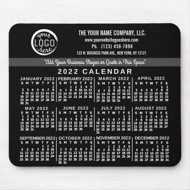 Mousepad Calendário 2022 (Consulte Descrição para Nova Vers (Frente)