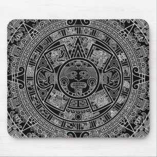 Mousepad Calendário asteca maia (preto) 12.21.2012