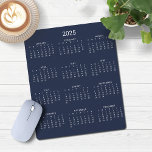 Mousepad Calendário Azul de Marinho Minimalista Moderno 202<br><div class="desc">🌟 Este é para 2025 🌟 2025 o moderno e simples Marinho,  azul e branco,  Mouse Calendário,  com um calendário simples e minimalista. Todas as cores são personalizáveis. Entre em contato conosco em cedarandstring@gmail.com se precisar de assistência com o design ou produtos correspondentes.</div>