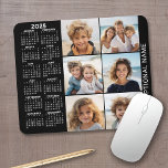 Mousepad Calendário com 6 Colagem de Fotos<br><div class="desc">Um calendário de 2025 com um lugar para 6 fotos. Você pode adicionar um nome,  um monograma ou outro texto personalizado. O calendário é desordenado e fácil de ler. Você pode alterar a cor de fundo se clicar no link personalizar e ir para a área de design avançada.</div>