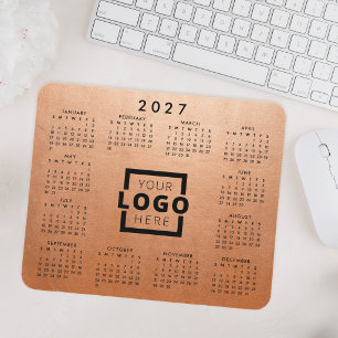 Mousepad Calendário Corporativo 2023 com Logotipo Empresari