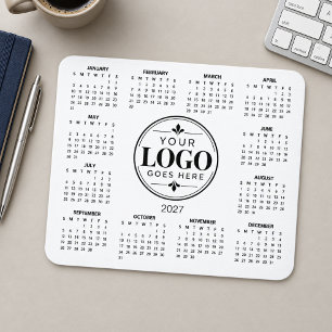 Mousepad Calendário Corporativo Empresarial Personalizado F