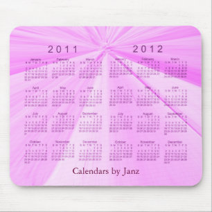 Mousepad Calendário de 2 Anos 2011-2012