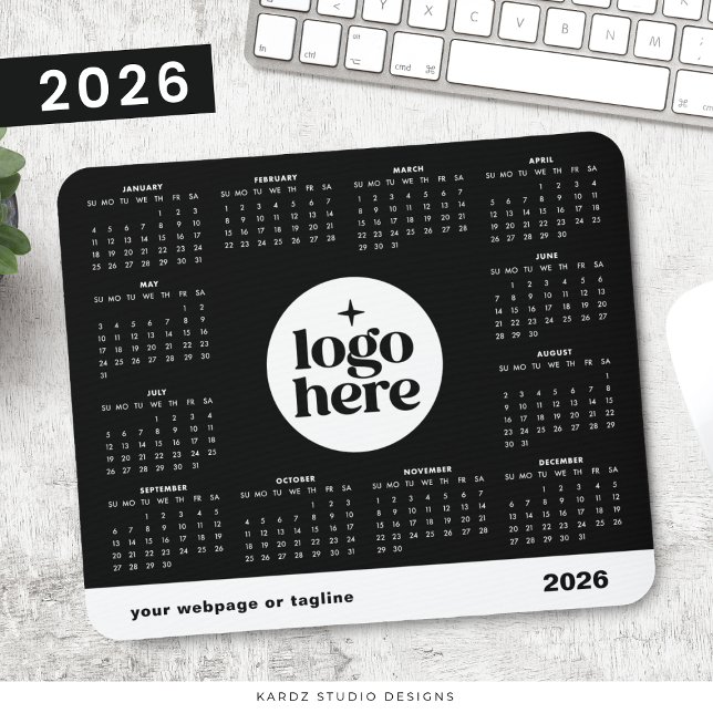 Mousepad Calendário de Cores Personalizado do Ano de Cheio  (Criador carregado)