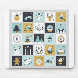 Mousepad Calendário de Impressão de Calendário Antecipado