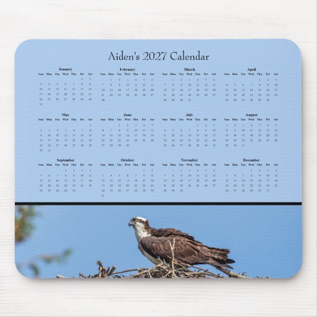 Mousepad Calendário de Mesa Personalizado Debs Creative Ima (Frente)