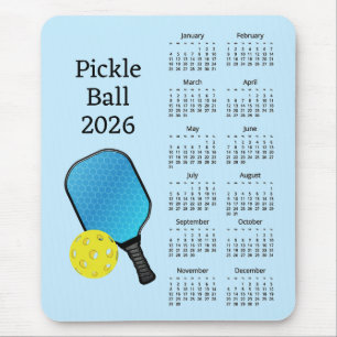 Mousepad Calendário de Pickleball 2026