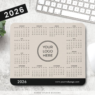 Mousepad Calendário do logotipo comercial do Promocional Be