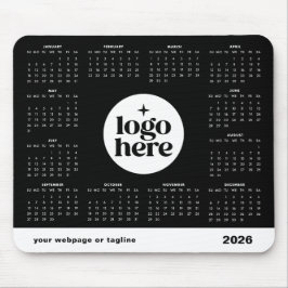 Mousepad Calendário Personalizado de Negócios Logo Corporat