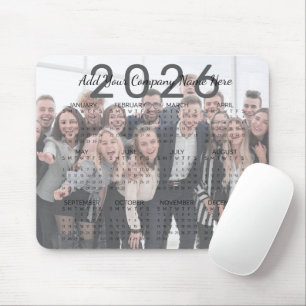 Mousepad Calendário Personalizado de Nome e Foto da Empresa