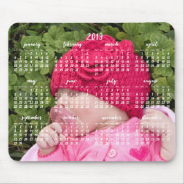 Mousepad Calendário Personalizado do Pad do Mouse 2019 Adic