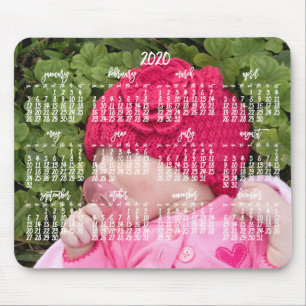Mousepad Calendário Personalizado do Pad do Mouse 2020 Adic