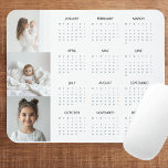 Mousepad Calendário Personalizado Pink 2025 do Pastel com F<br><div class="desc">Adicione um toque pessoal ao seu espaço de trabalho com esta pasta de mouse personalizada cor-de-rosa rosa 2025, com a sua foto da família favorita. Combinando funcionalidade e valor sentimental, este mouse pad inclui um calendário de cheio ano contra um fundo rosa pastel suave, complementado por sua querida foto. A...</div>