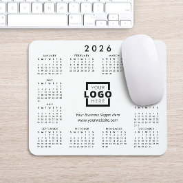 Mousepad Calendário Promocional Personalizado de Negócios c