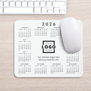 Mousepad Calendário Promocional Personalizado de Negócios c