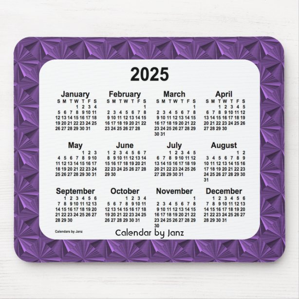 Calendários 2025