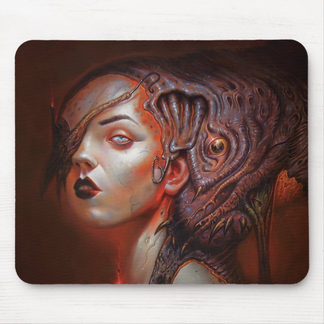 Mousepad Caliber Apresenta o Tecido de Mouse Lovecraft (Frente)