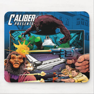 Mousepad Caliber Apresenta o teclado do rato V5