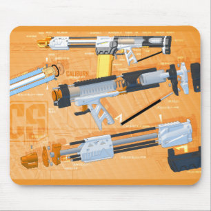 Mousepad Caliburn explodiu
