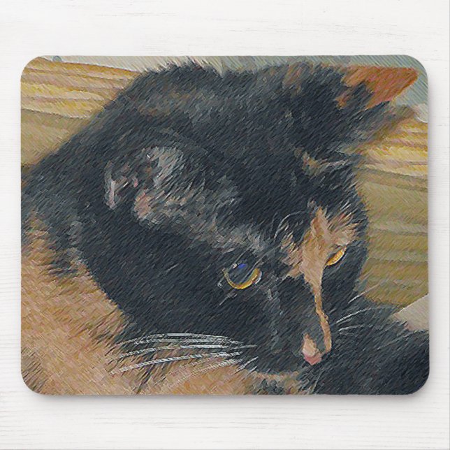 Mousepad Calico Kitten Face (Frente)