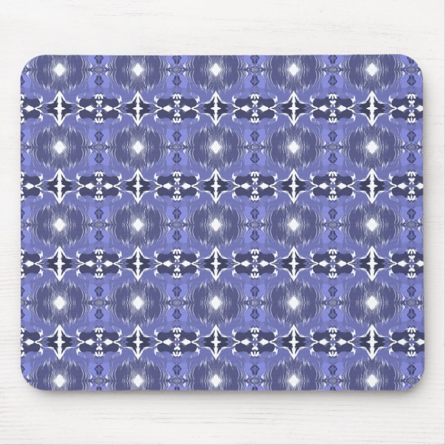 Mousepad Calidoscópio Índigo Meia-Noite  (Frente)