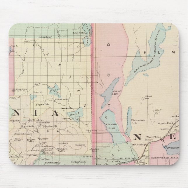 Mousepad Calif, Nev norte (Frente)