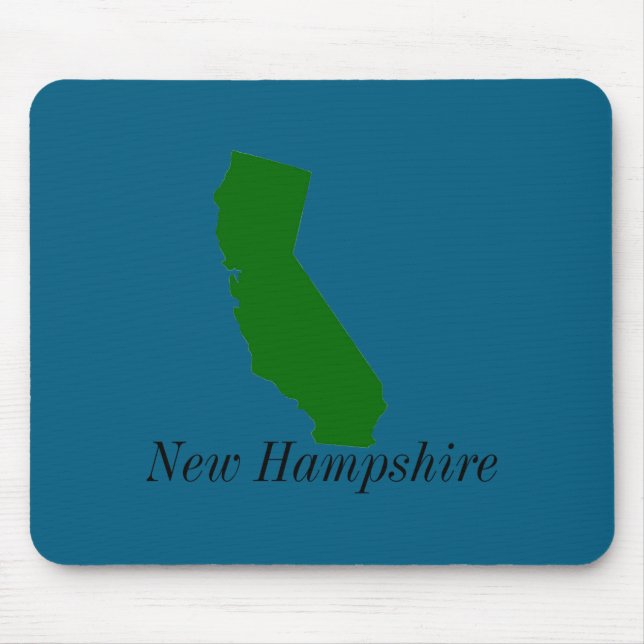Mousepad California New Hampshire  (Frente)