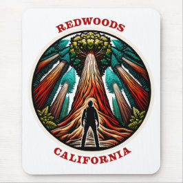 Mousepad Califórnia Sequoias