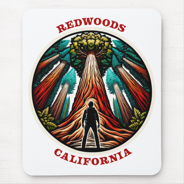 Mousepad Califórnia Sequoias (Frente)