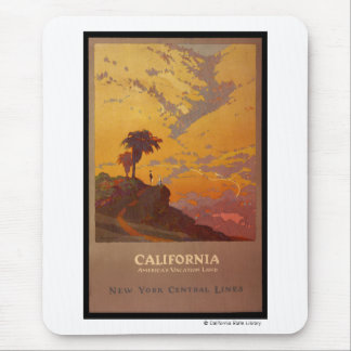 Mousepad Califórnia. Terra das férias de América