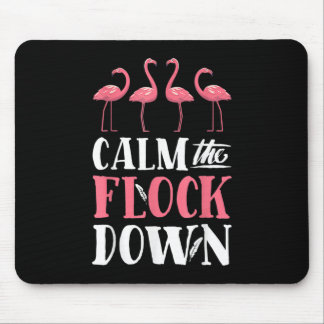Mousepad Calma A Camisa Pink Flamingo Women Su