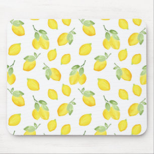 Mousepad Camada de Mouse Padrão de Limões de Água
