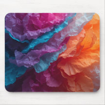 Camadas de Papel de Seda Abstratas Luminosas