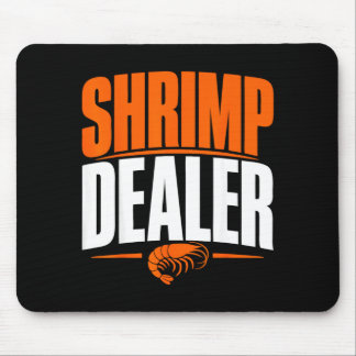 Mousepad Camarões vida mercado de frutos do mar camarões
