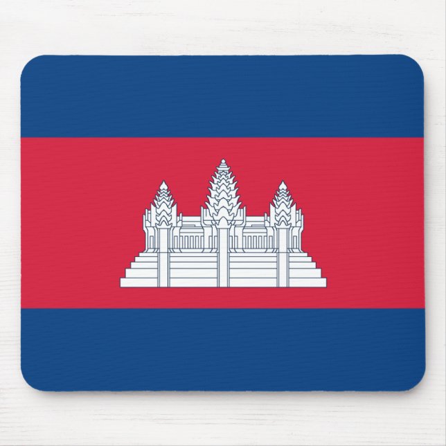Mousepad Camboja Flag Mouspad (Frente)