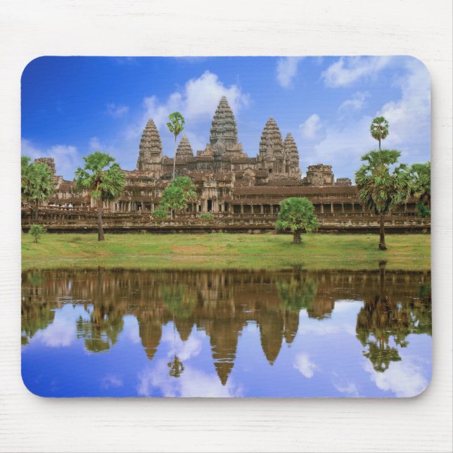 Mousepad Camboja, Kampuchea, templo Angkor Wat. (Frente)