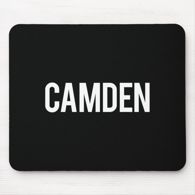 Mousepad Camden Cool New Jersey Nj Fan Funny Gift Tee  (Frente)