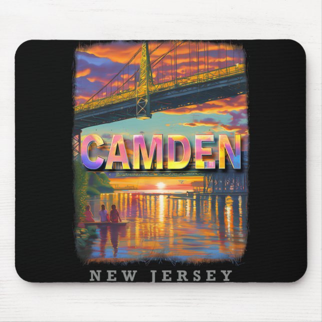 Mousepad Camden New Jersey Nj Waterfront Delight Sd599  (Frente)