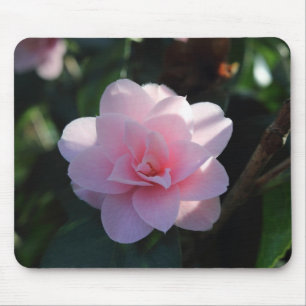 Mousepad Camélia cor-de-rosa