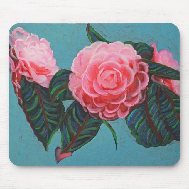 Mousepad Camellia Japonica Sky (Frente)