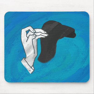 Mousepad Camelo Sombra em Azul