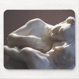 Mousepad Camille Claudel ama o beijo do mouse