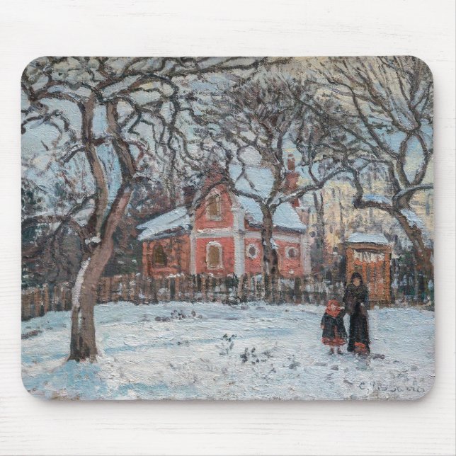 Mousepad Camille Pissarro - Chataigniers a Louvecienne (Frente)