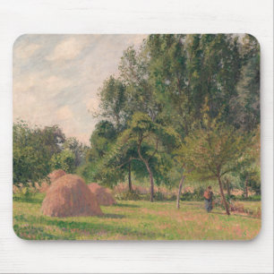 Mousepad Camille Pissarro - Haystacks, Bom Dia, Eragny