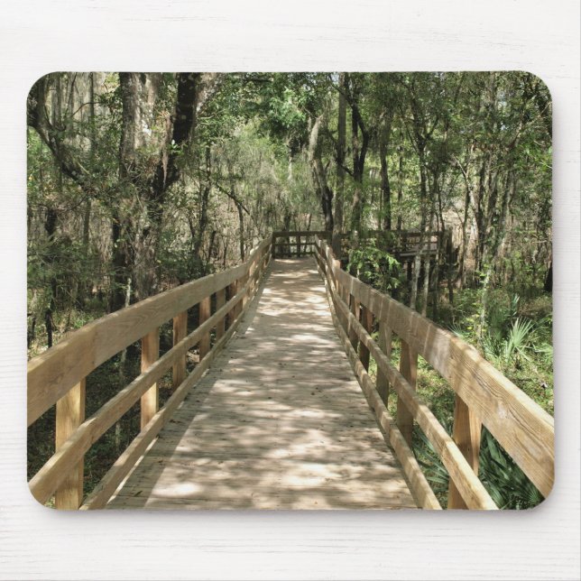 Mousepad Caminhada de Barco Através da Floresta (Frente)