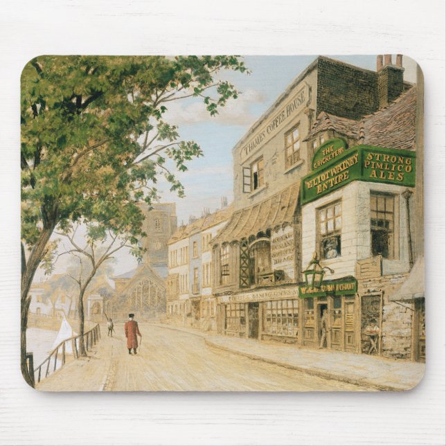 Mousepad Caminhada de Cheyne, Chelsea, 1857 (Frente)