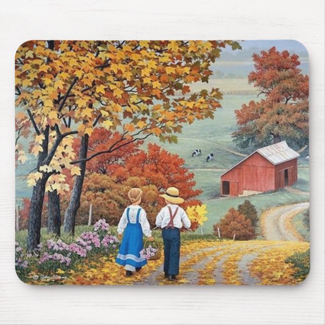 Mousepad Caminhando pelo Caminho das Belas Artes (Frente)