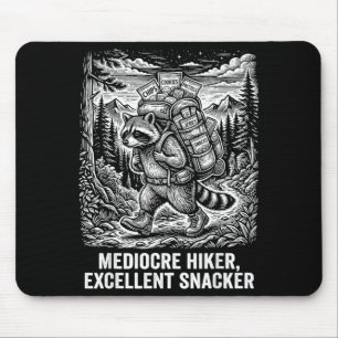 Mousepad Caminhante medíocre excelente lancheiro macaco eng