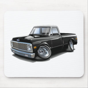 Mousepad Caminhão 1970-72 superior Preto-Branco de Chevy
